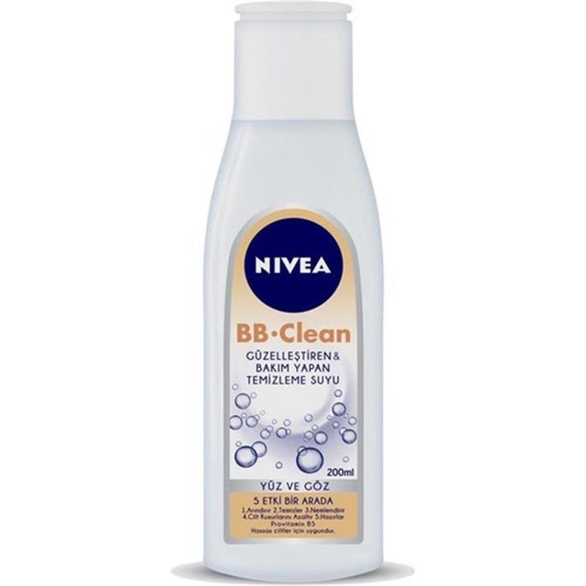 Nivea BB Clean Güzelleştiren & Bakım Yapan Temizleme Suyu 200 Ml