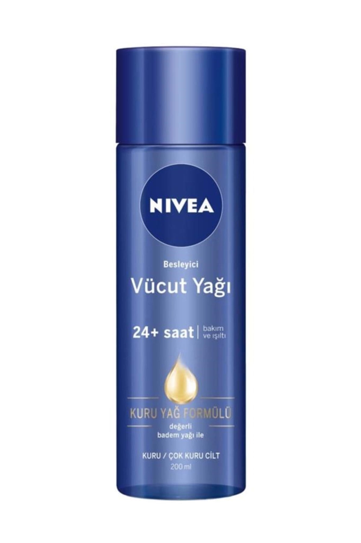 Nivea Besleyici Vücut Yağı Kuru Çok kuru Ciltler için 200 Ml