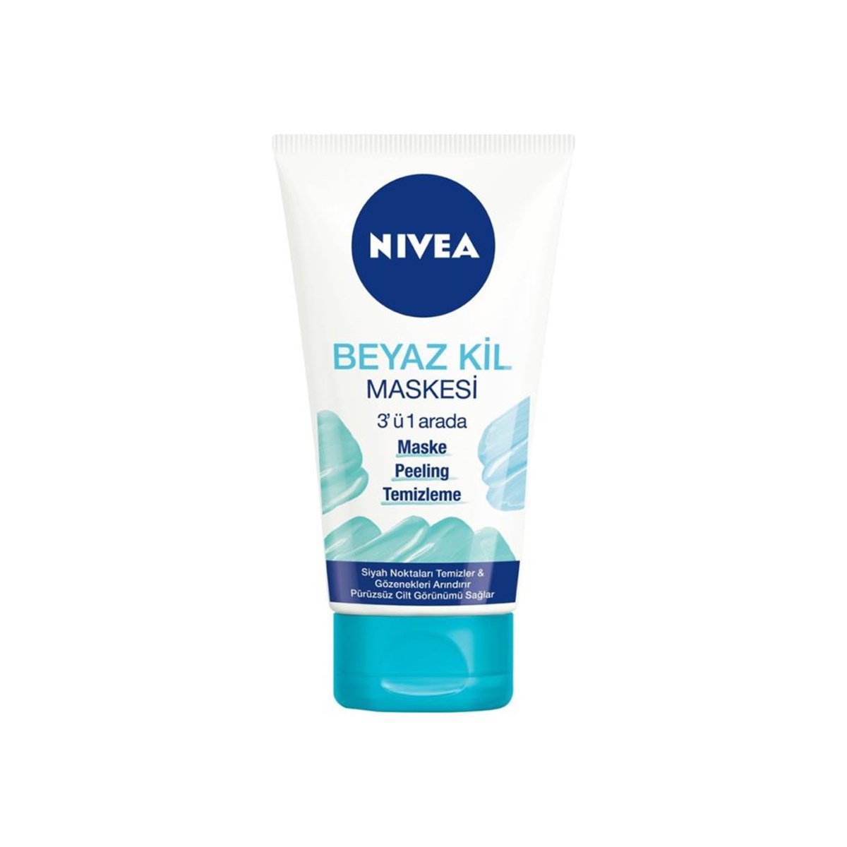 Nivea Beyaz Kil Maskesi 3 ü 1 Arada 150 Ml