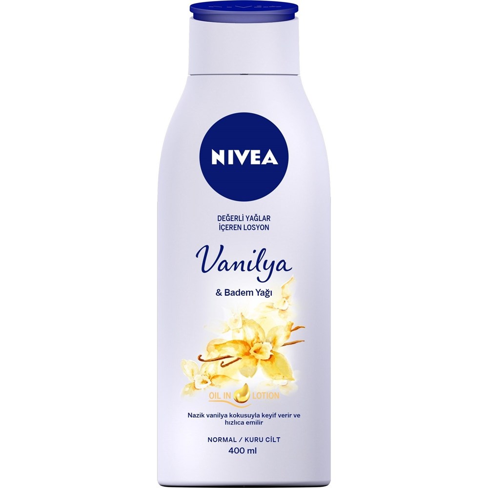 Nivea Body Lotıon 400Ml Vanılya&Badem