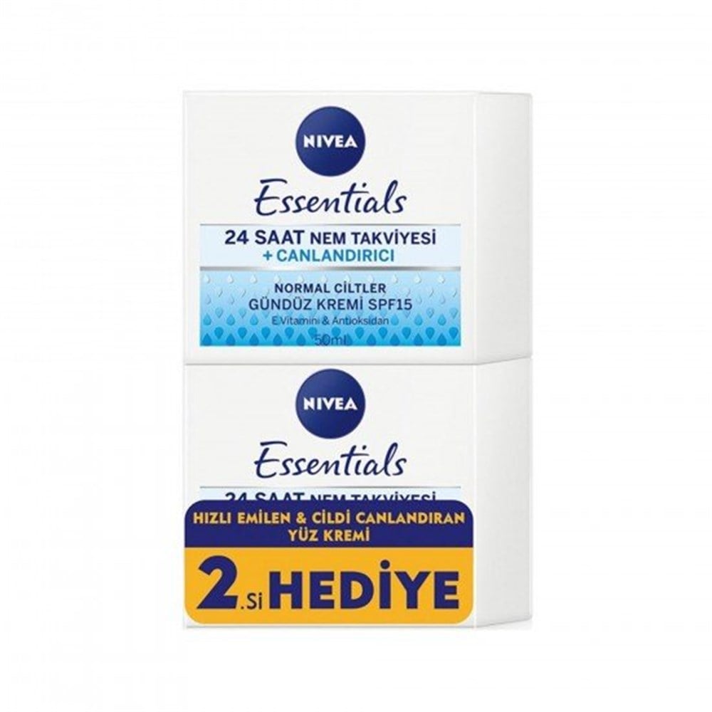 Nivea Canlandıran ve Nemlendiren Günlük Bakım Kremi 2.Si Hediye 50ml