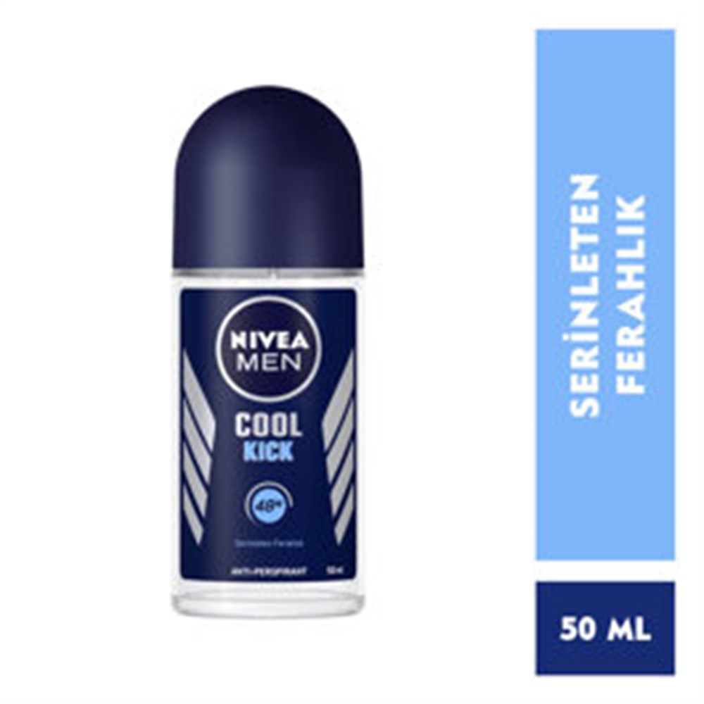 Nivea Cool Kick Roll-On Deodorant 50 Ml Erkek