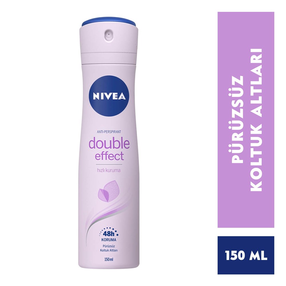 Nivea Deo 150 Ml Double Effect Mor Düşler Kadın