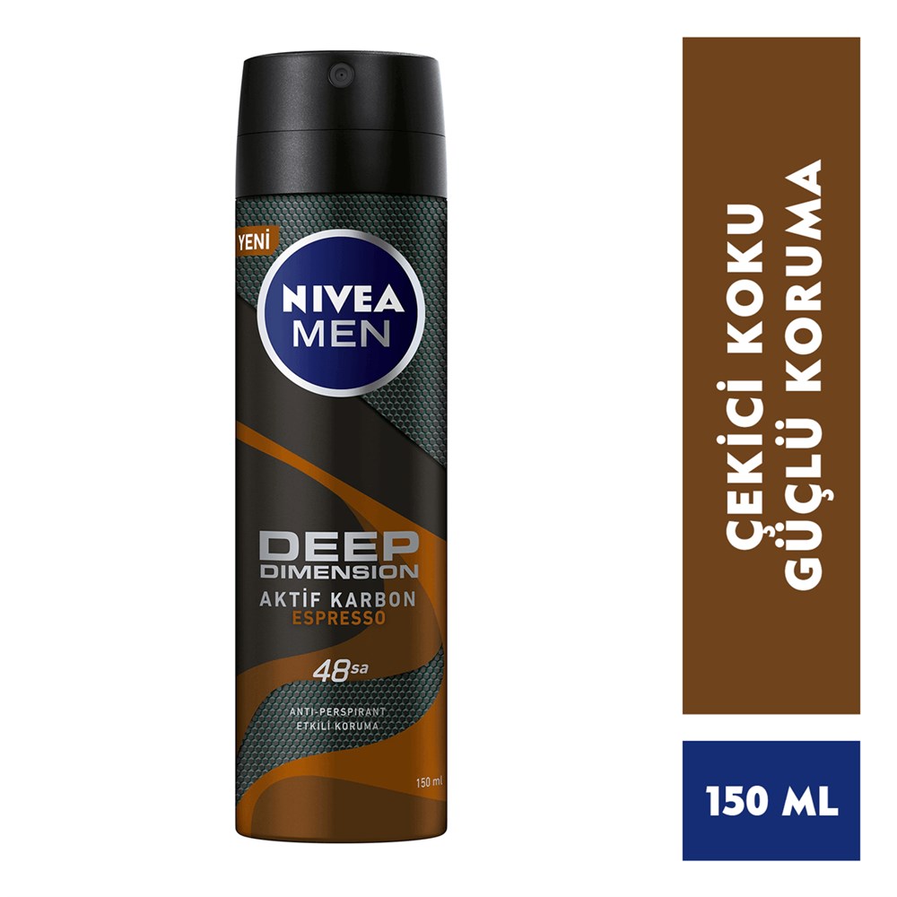 Nivea Deodorant Deep Dimension Espresso 150 Ml
