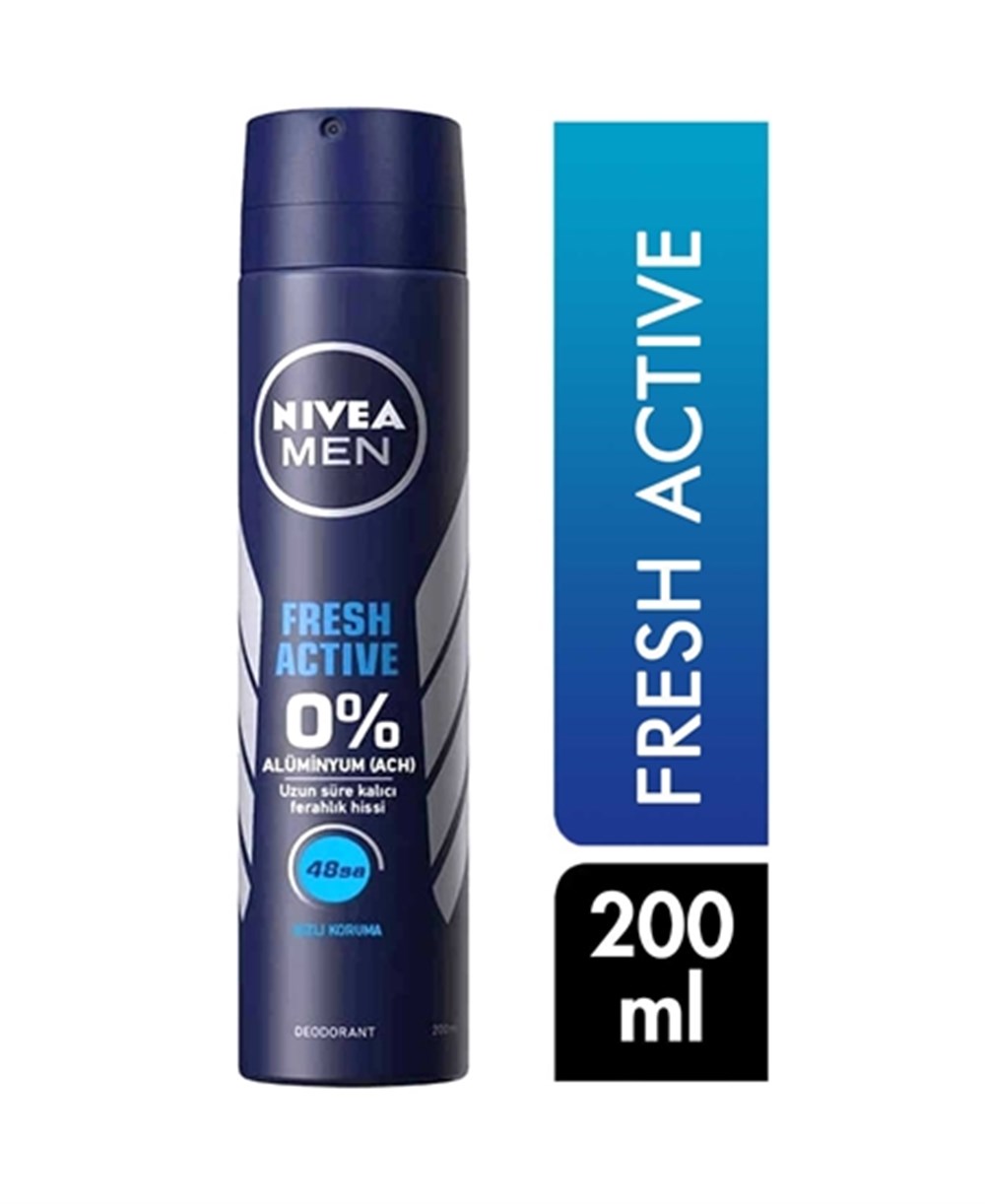 Nivea Deodorant Erkek Fresh Active 200 Ml