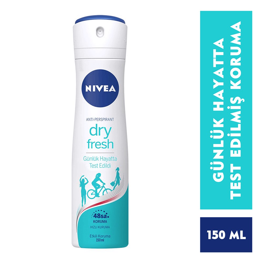 Nivea Dry Fresh Sprey Deodorant 150 Ml Kadın