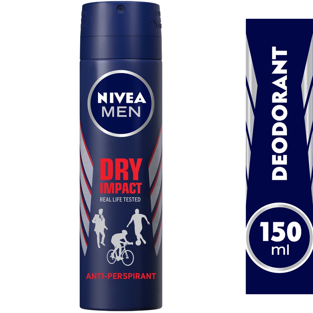 Nivea Dry Impact Erkek Deodorant 150 Ml