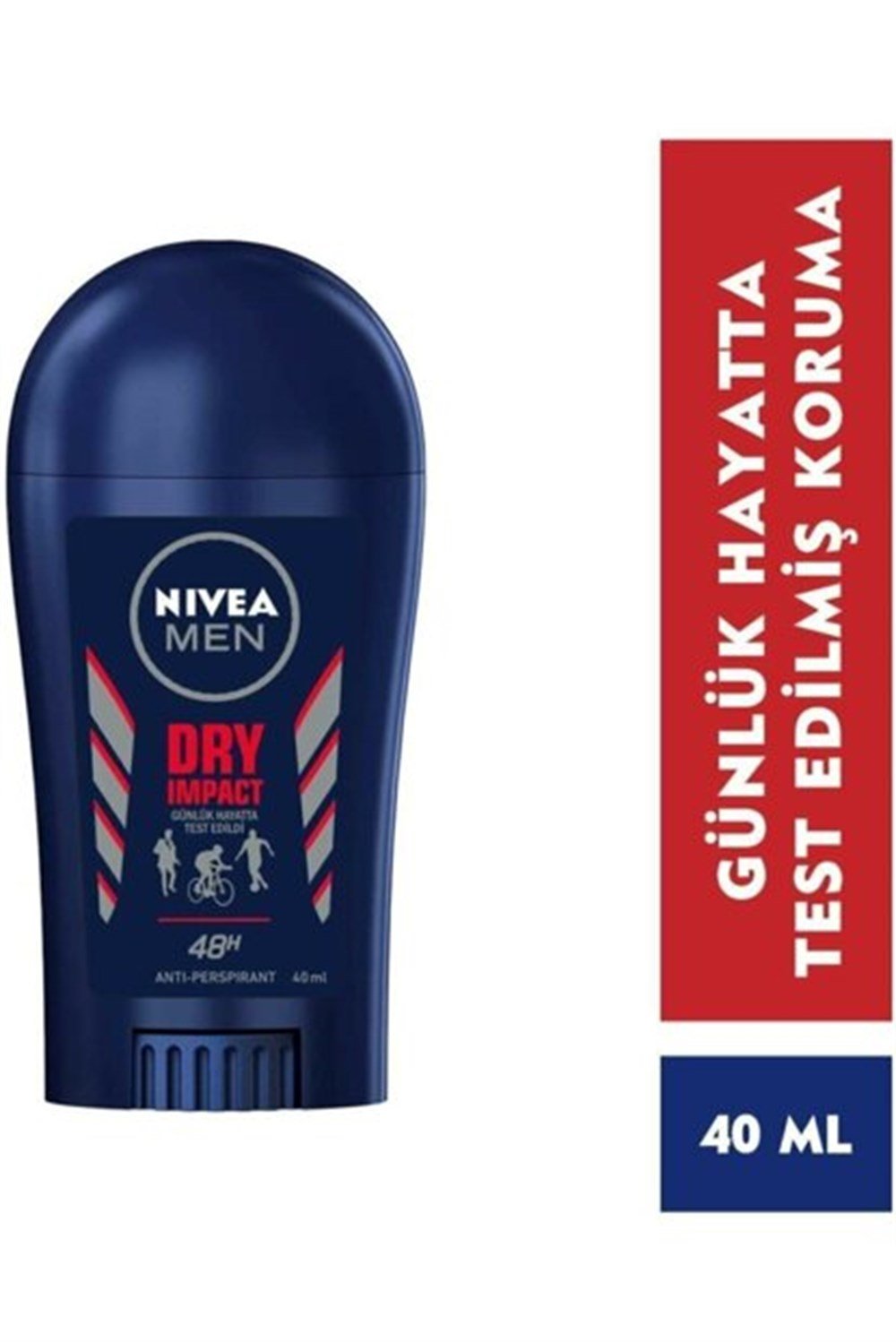 Nivea Dry Impact Erkek Roll On Stick 40 Ml