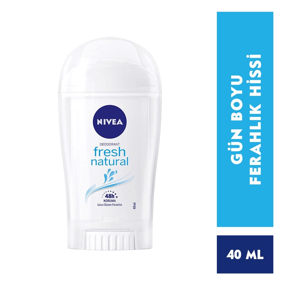 Nivea Fresh Natural Kadın Stick 40 Ml