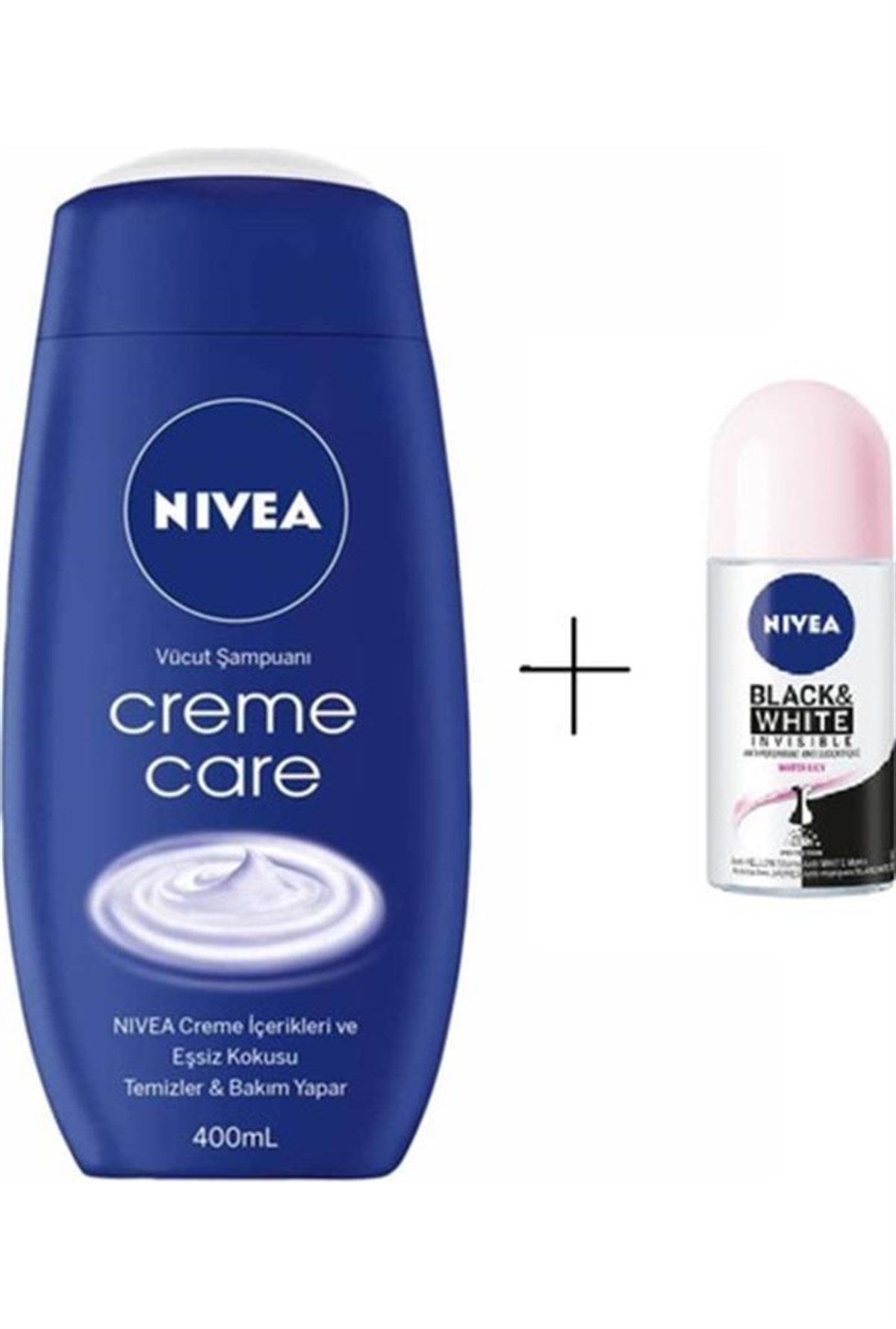 Nivea İnvisible Clear Roll-On 50 Ml + Duş Jeli 250 Ml