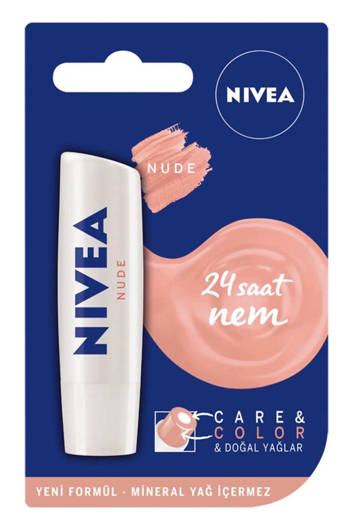 Nivea Lip Dudak Bakım Kremi Nude