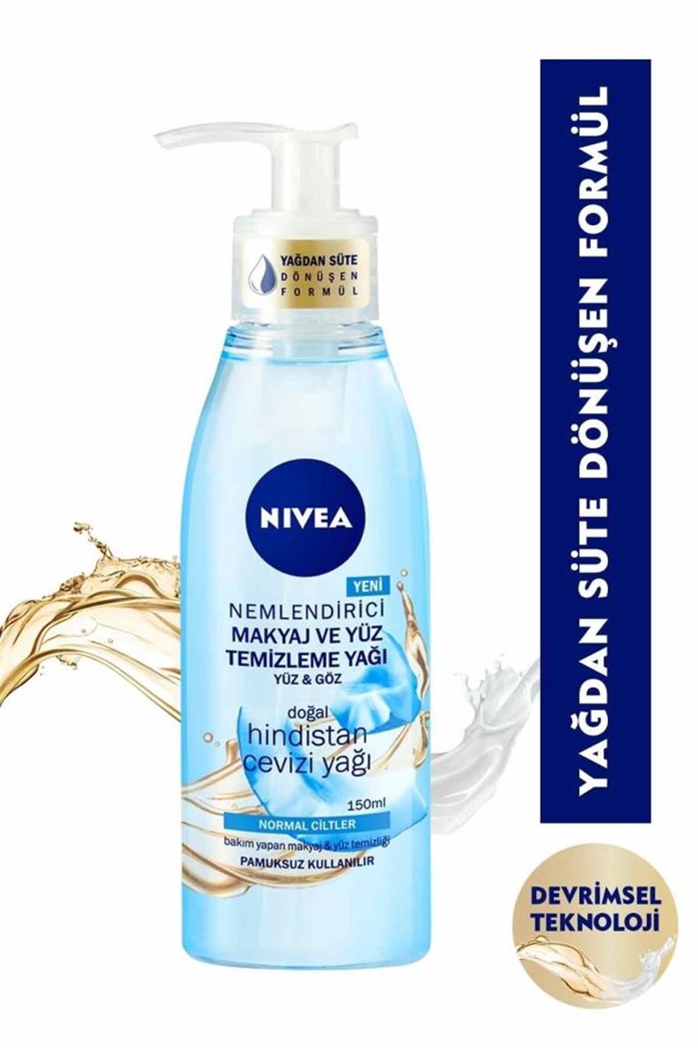 Nivea Nf Yüz Temizleme Yağı Normal Cilt 150 ML