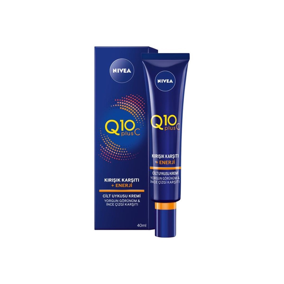 Nivea Q10+ C Kırışık Karşıtı Enerji Cilt Uykusu Kremi 40 Ml