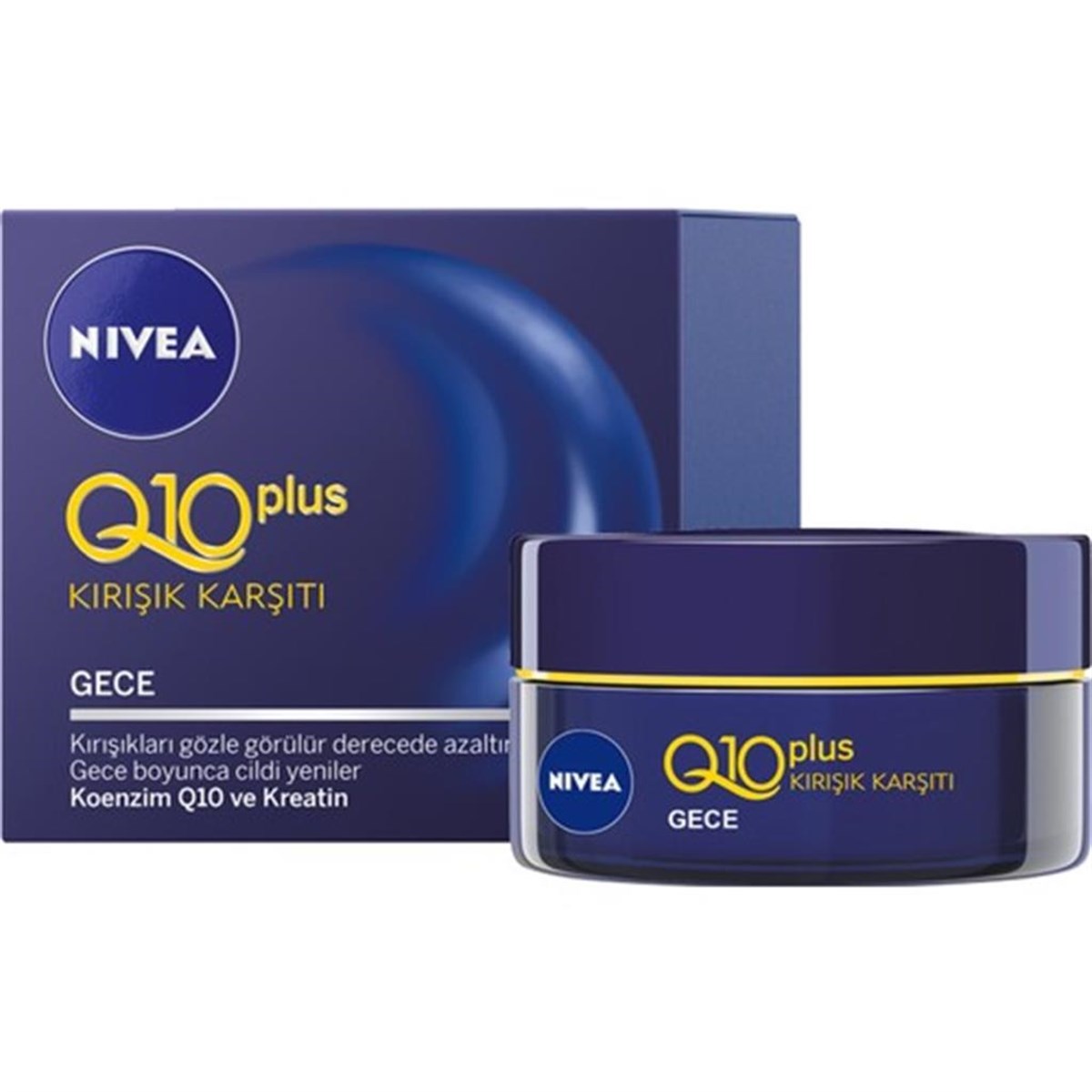 Nivea Q10 Kırışık Karşıtı Gece Bakım Kremi 50 Ml