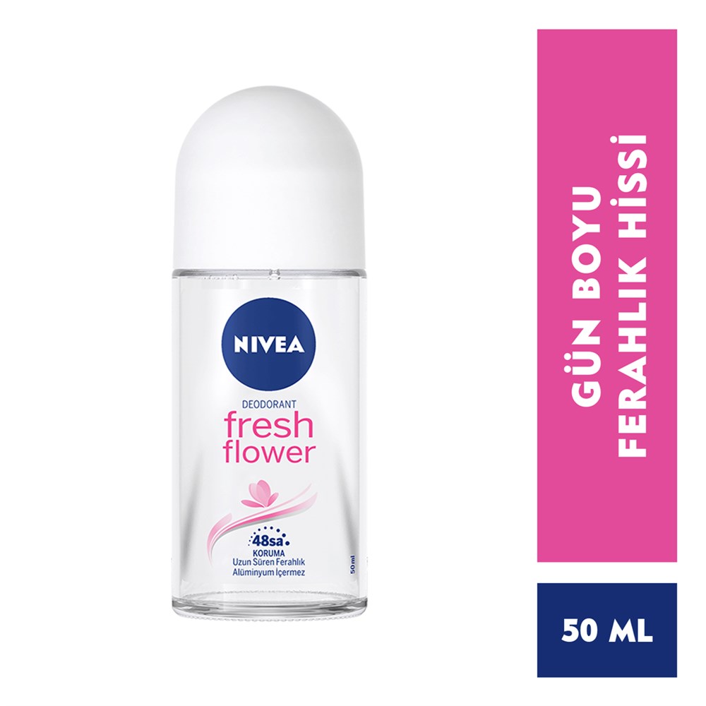 Nivea Roll-On 50 Ml Invisible Fresh Flower Kadın 