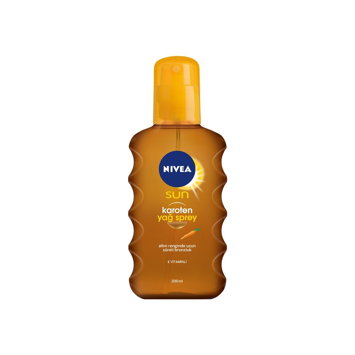Nivea Sun Bronzer Carotene Sprey Güneş Yağı Spf 0 200 Ml