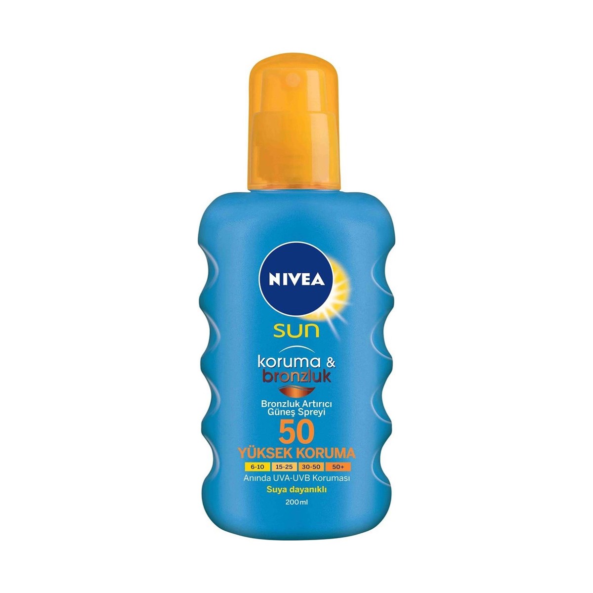 Nivea Sun Koruma & Bronzluk Güneş Spreyi Spf 50 200 Ml