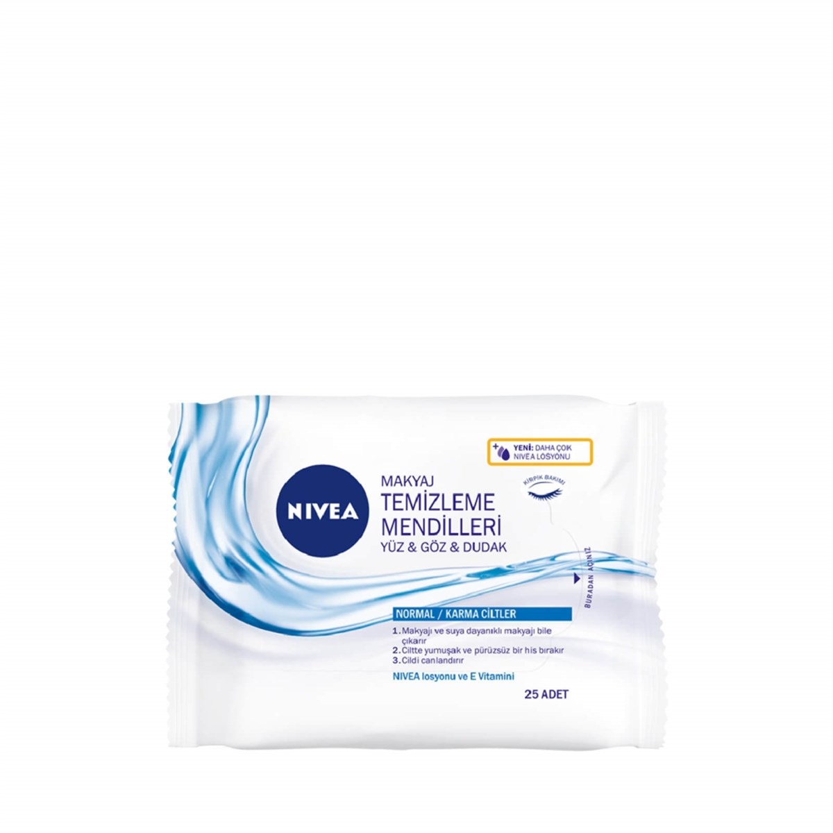 Nivea Visage Makyaj Temizleme Mendili Normal/Karma Ciltler