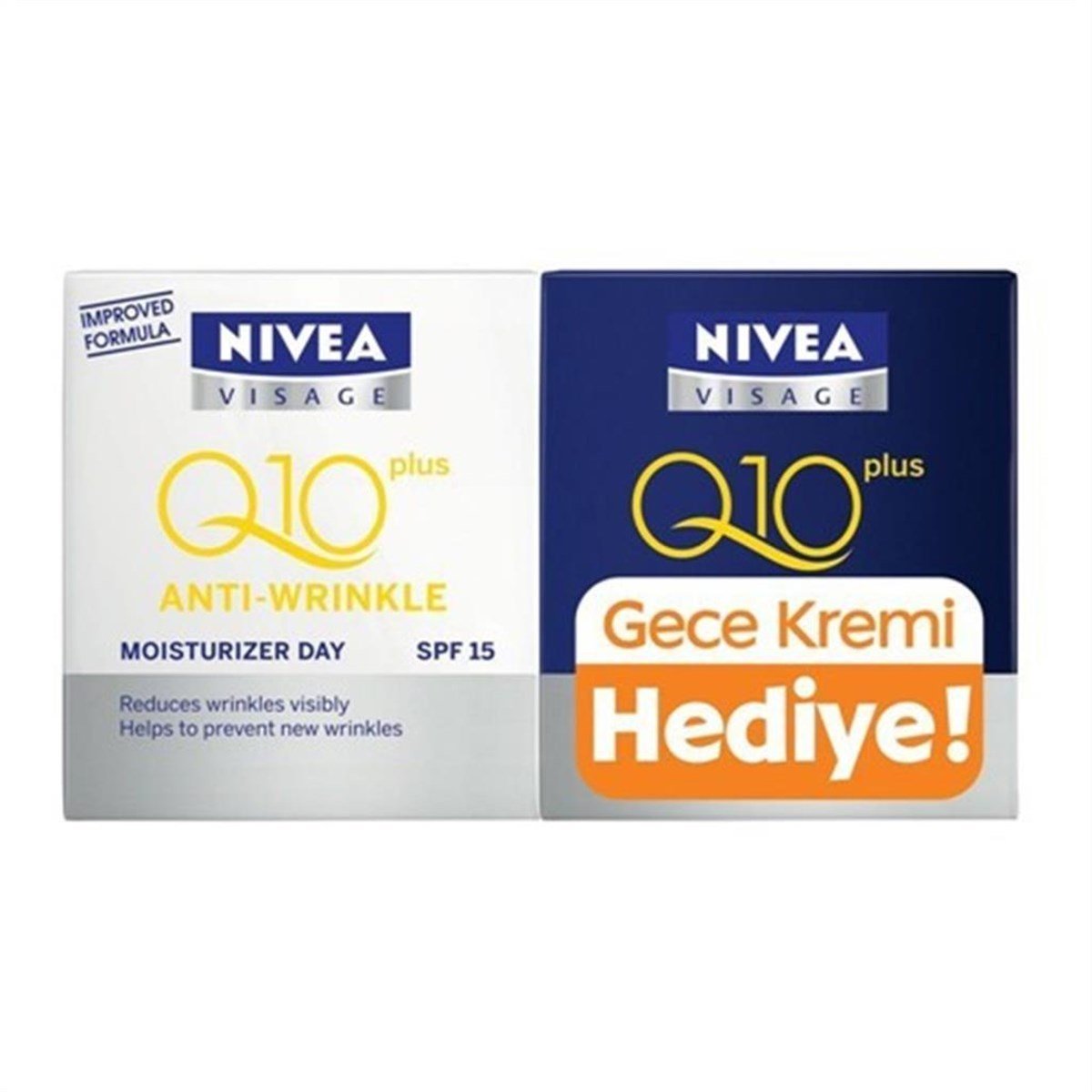 Nivea Visage Q10 Gündüz Krem + Gece Set