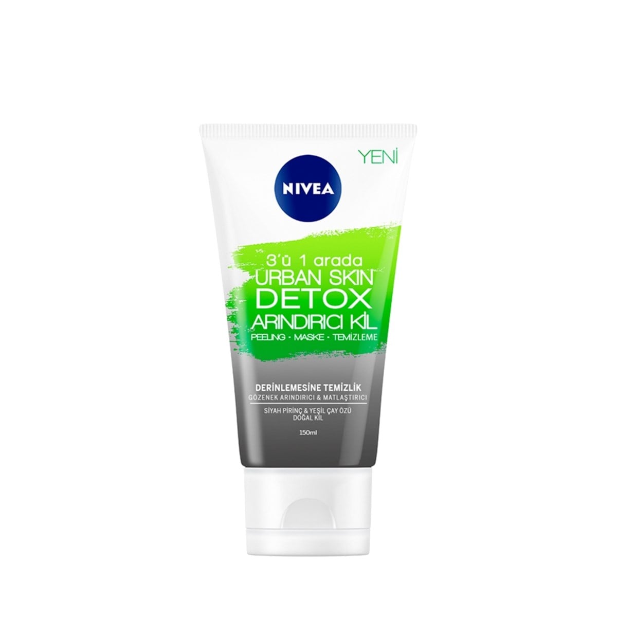 NIVEA VISAGE URBAN SKIN 150ML PEELING DETOX KIL