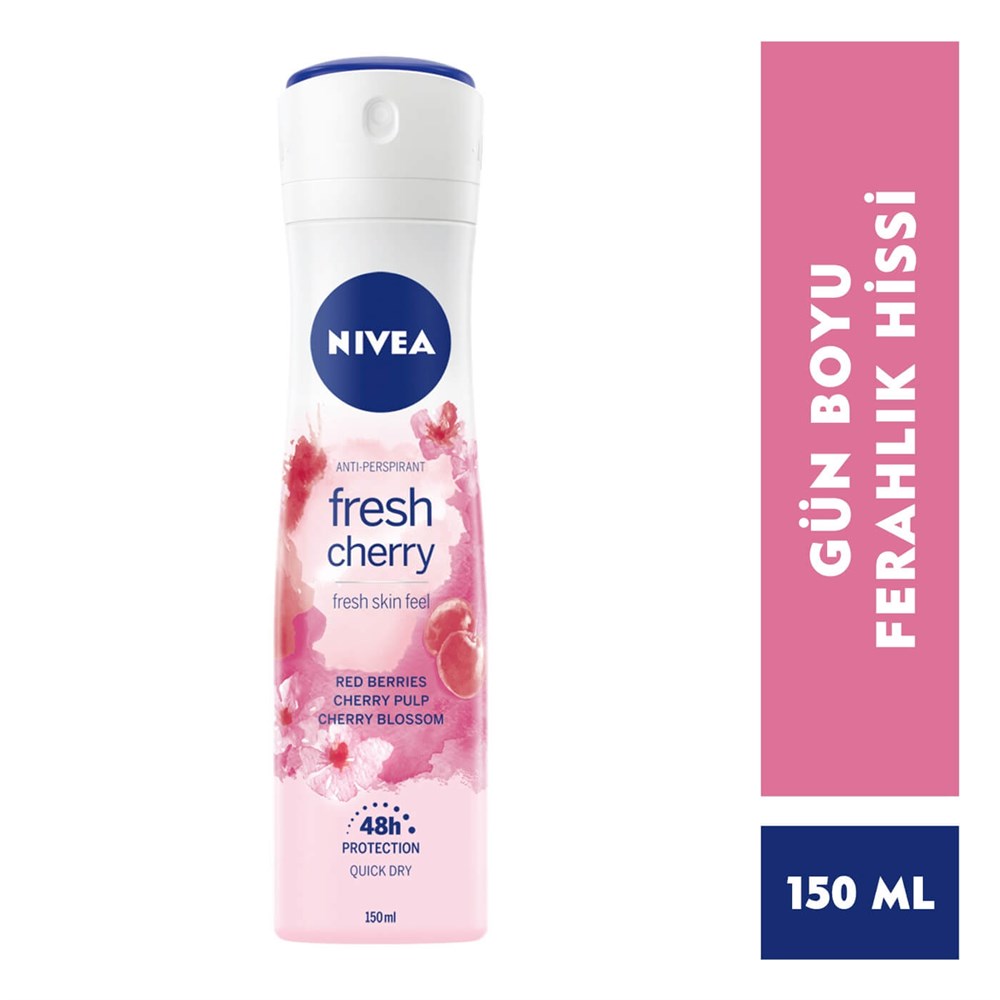 Nivea Women Fresh Cherry Deodorant 150 Ml