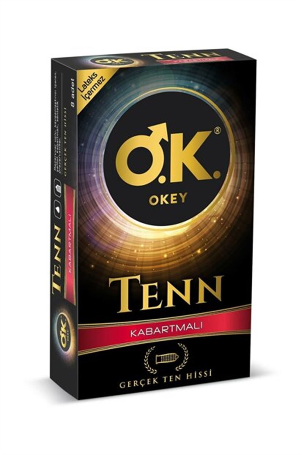 Okey Teen Kabartmalı Prezervati 8'li