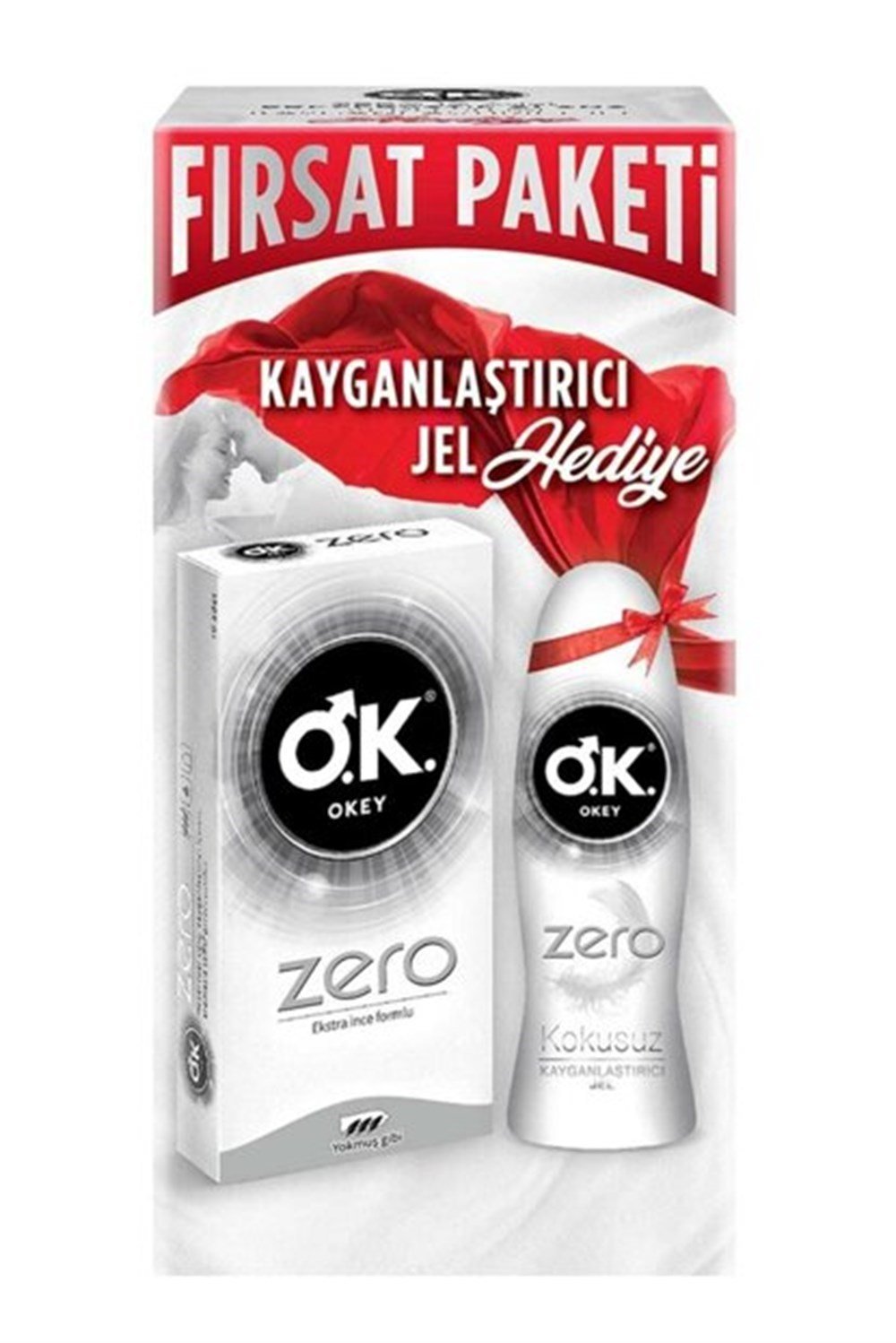 Okey Zero + Kayganlastirici Jel 50 Ml