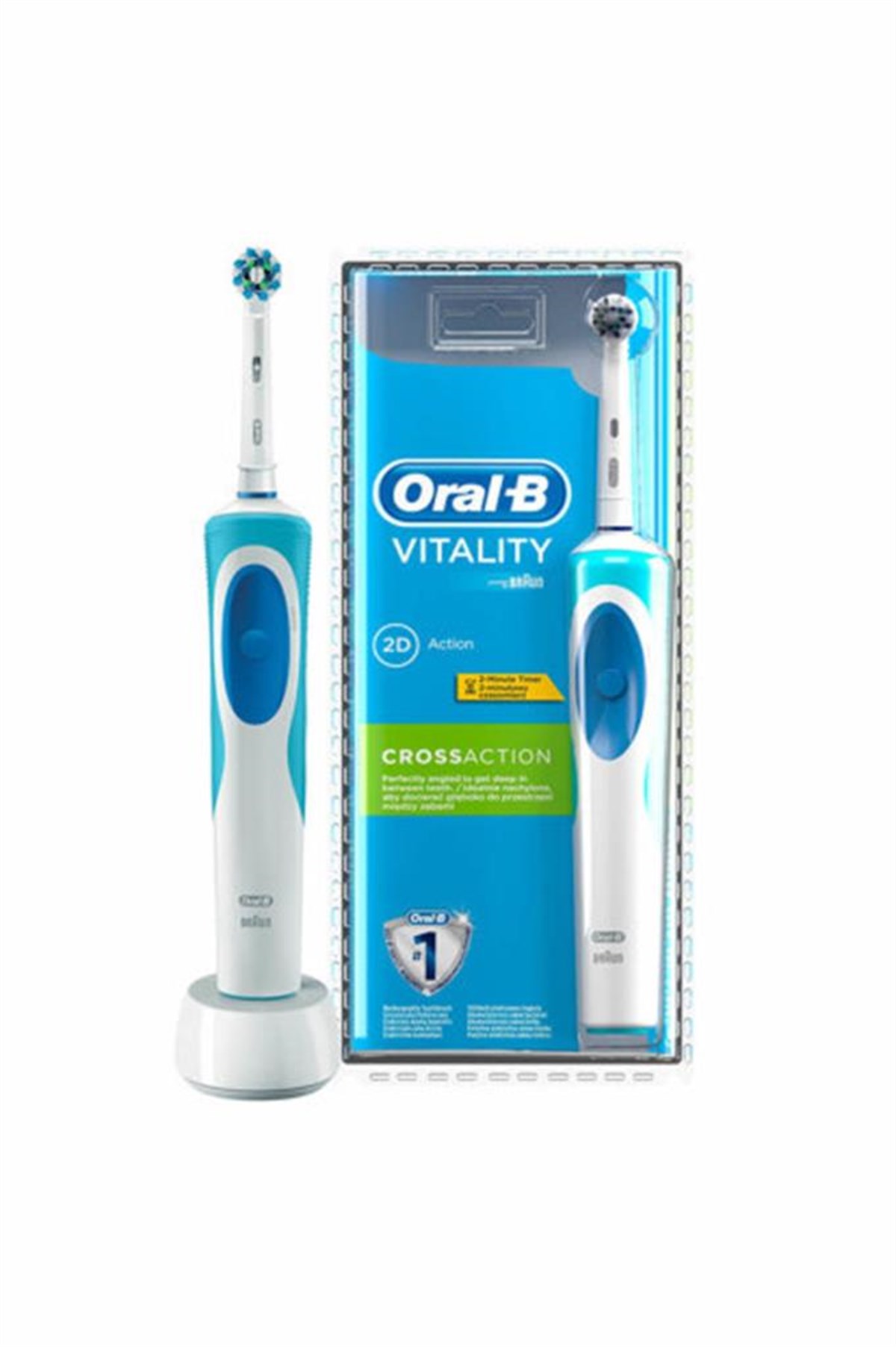 Oral-B Vitality Şarj Edilebilir Diş Fırçası Cross Action