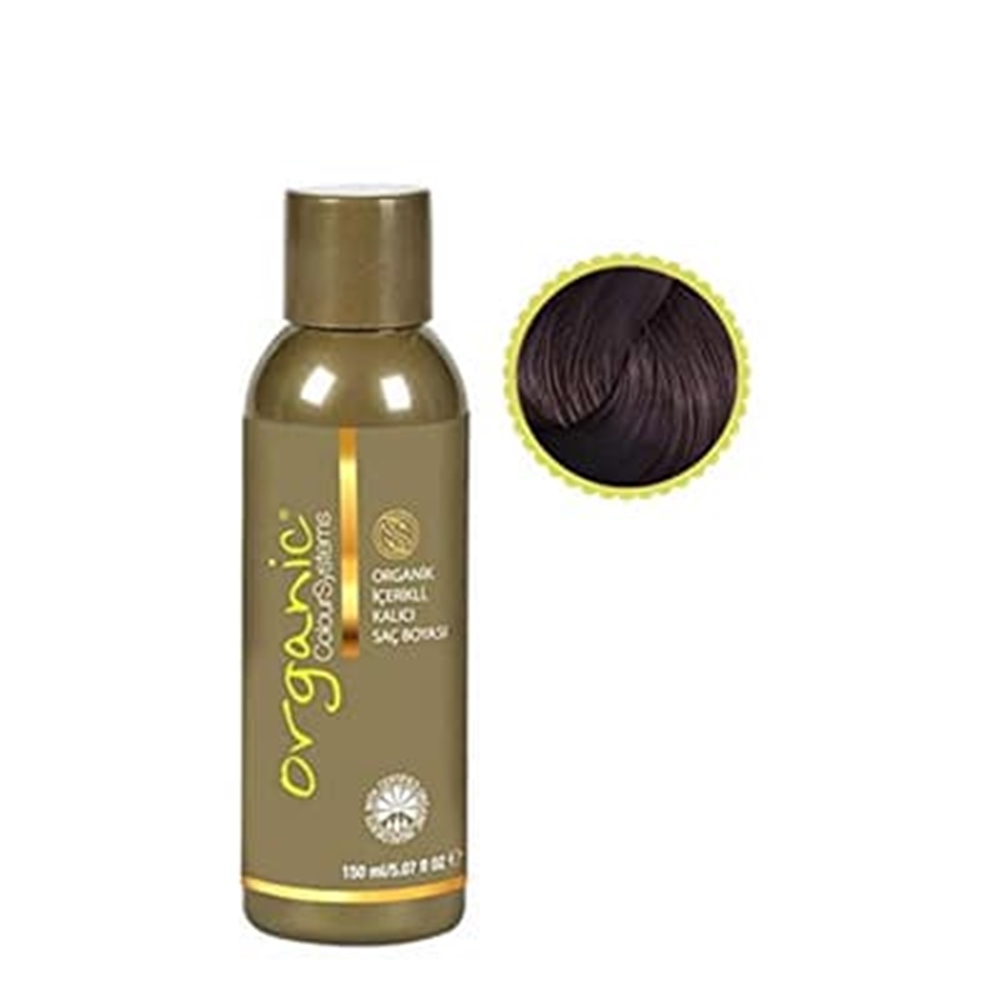 Organic Kalıcı Saç Boyası 150 Ml  3 Koyu Kahve