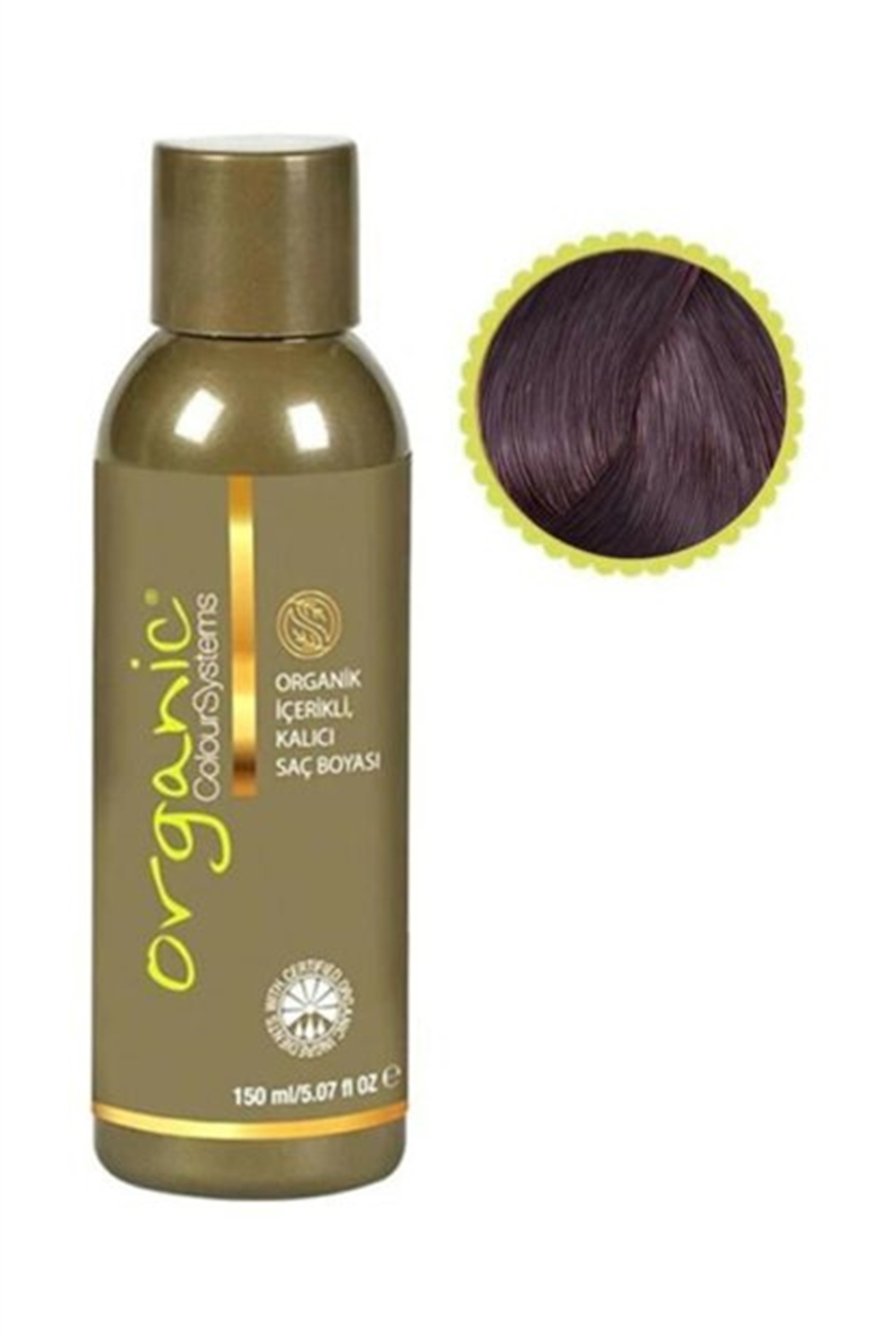 Organic Kalıcı Saç Boyası 150 Ml 4 MO Orta Brezilya Kahve