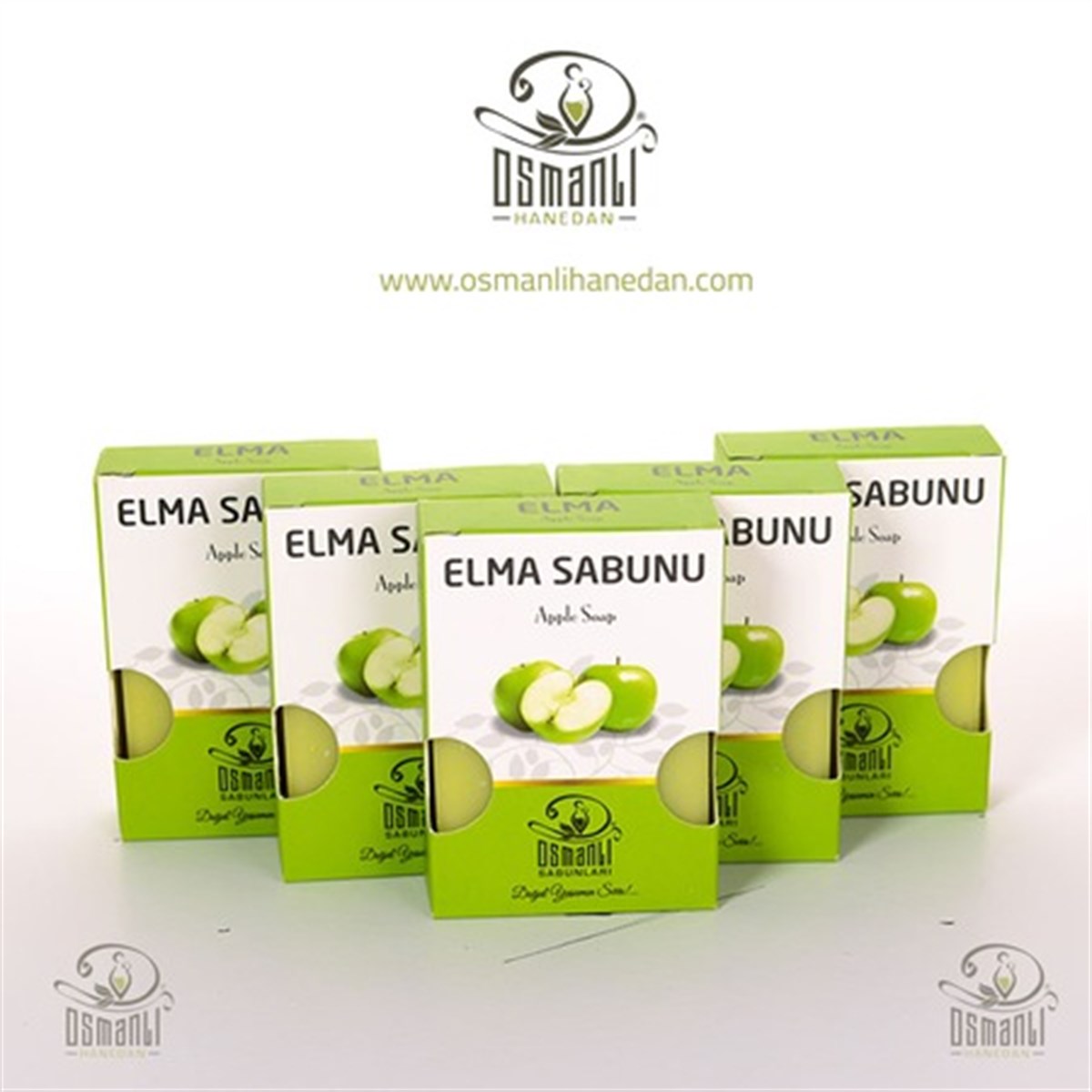OSMANLI BITKSEL ELMA SABUNU 100 GR
