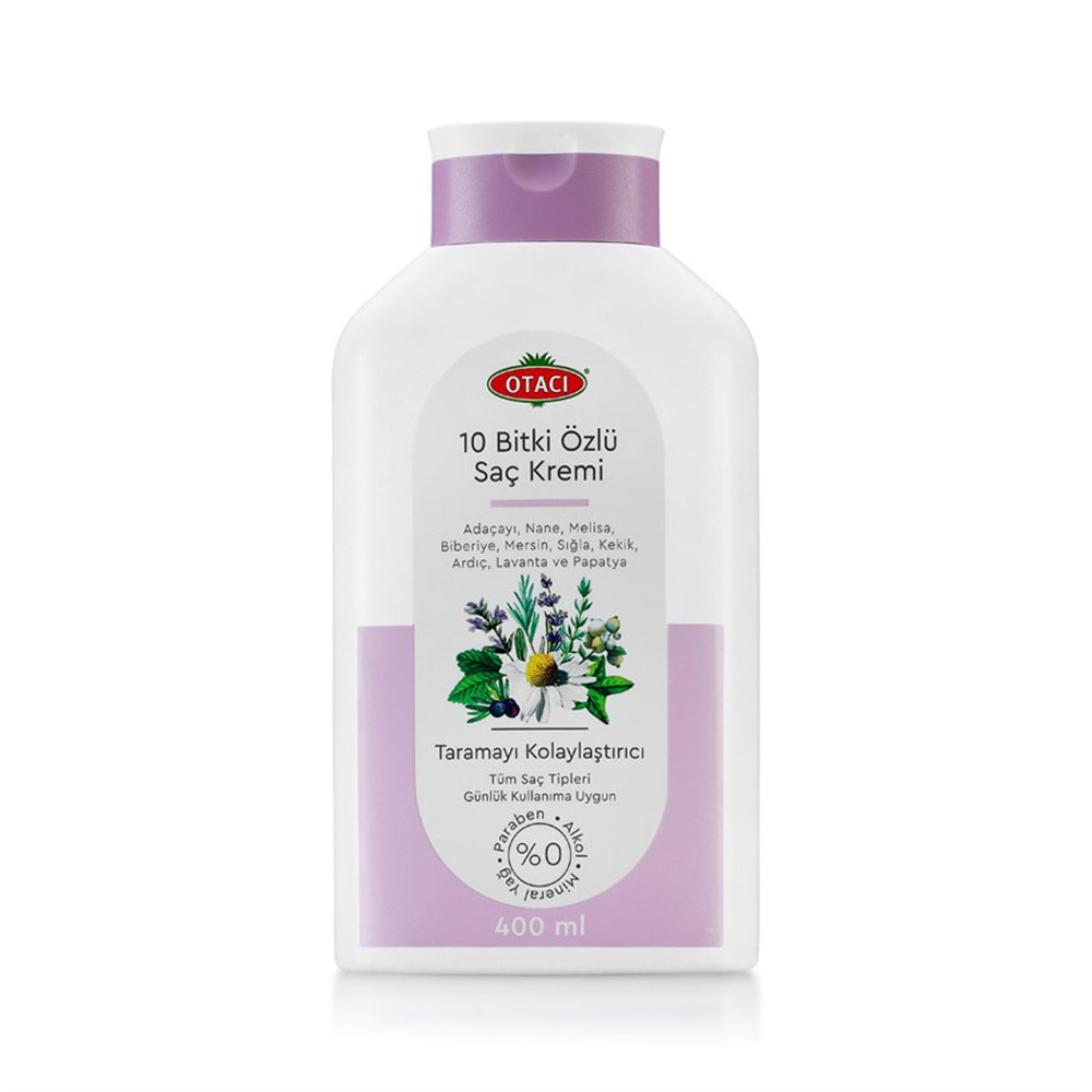 Otacı 10 Bitki Özlü Saç Kremi 400 Ml