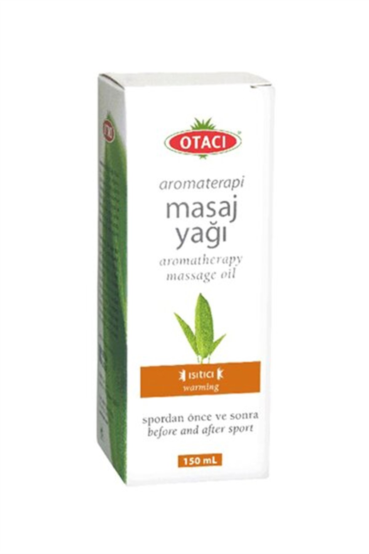 Otacı Isıtıcı Aromaterapi Masaj Yağı 150 Ml