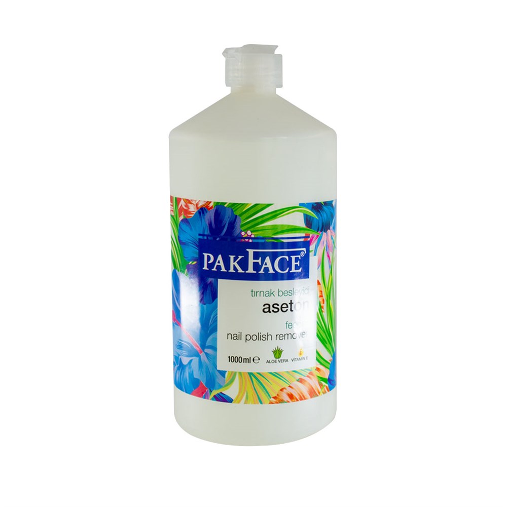 Pak Face Aseton 1000 Ml Tırnak Besleyici