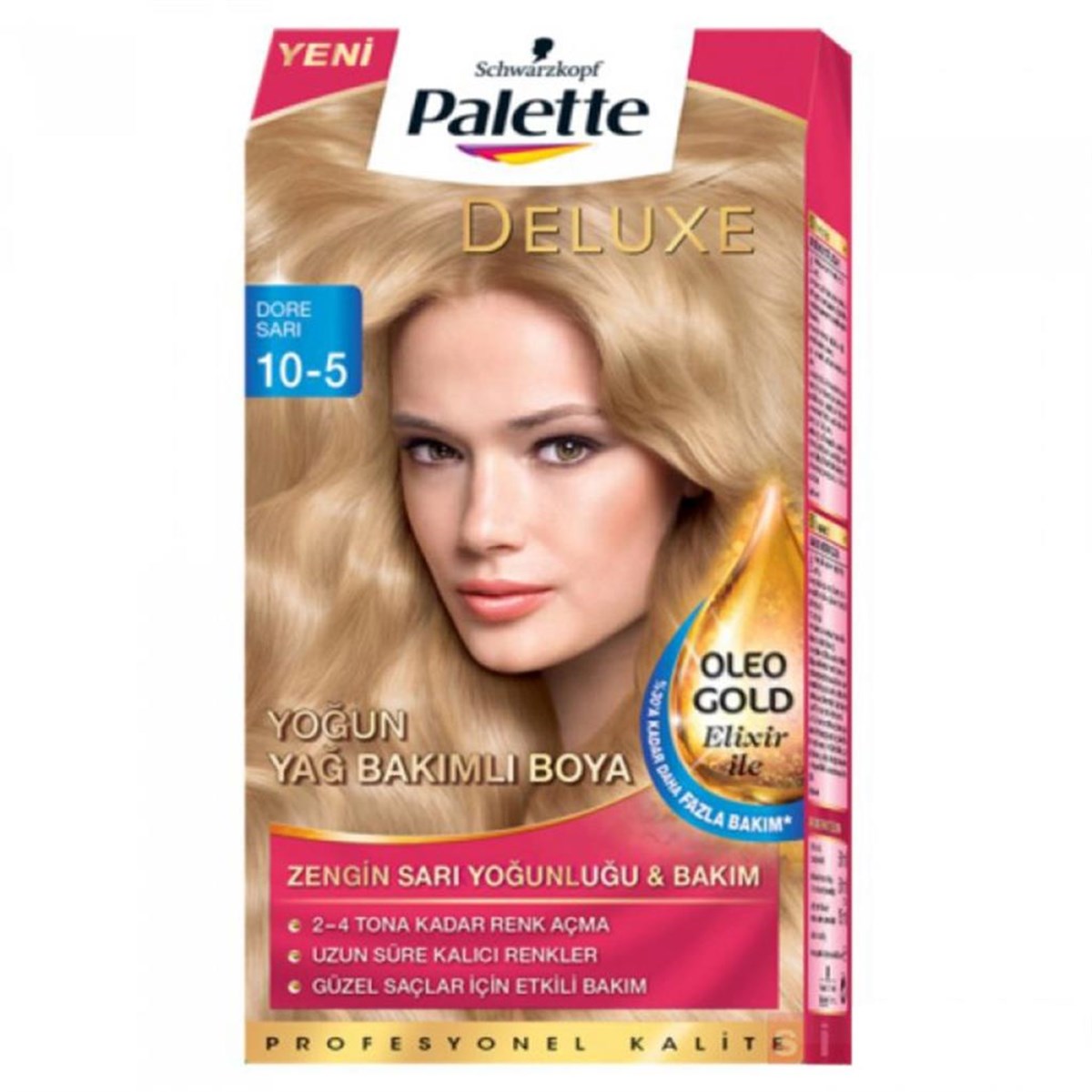 Palette Deluxe Set Saç Boyası 10.5 Dore Sarı | Cossta Cosmetic Station