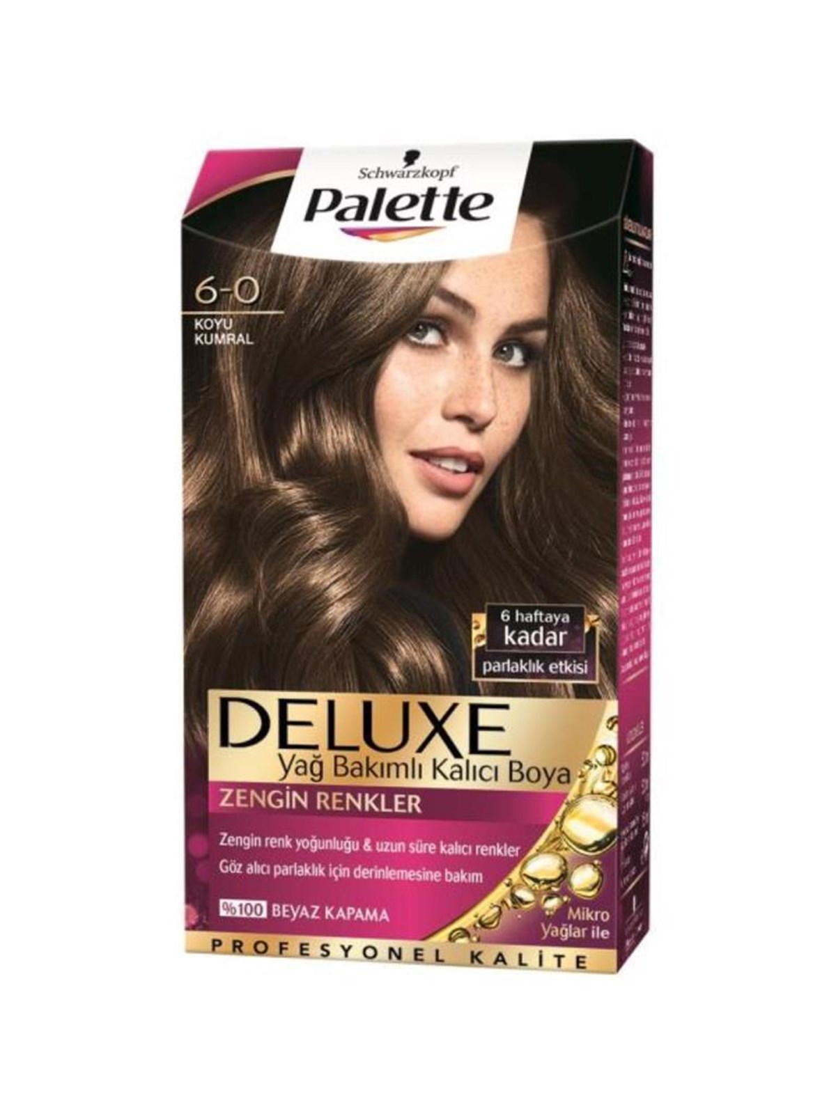 Palette Deluxe Set Saç Boyası 5.889 Şarap Kızılı