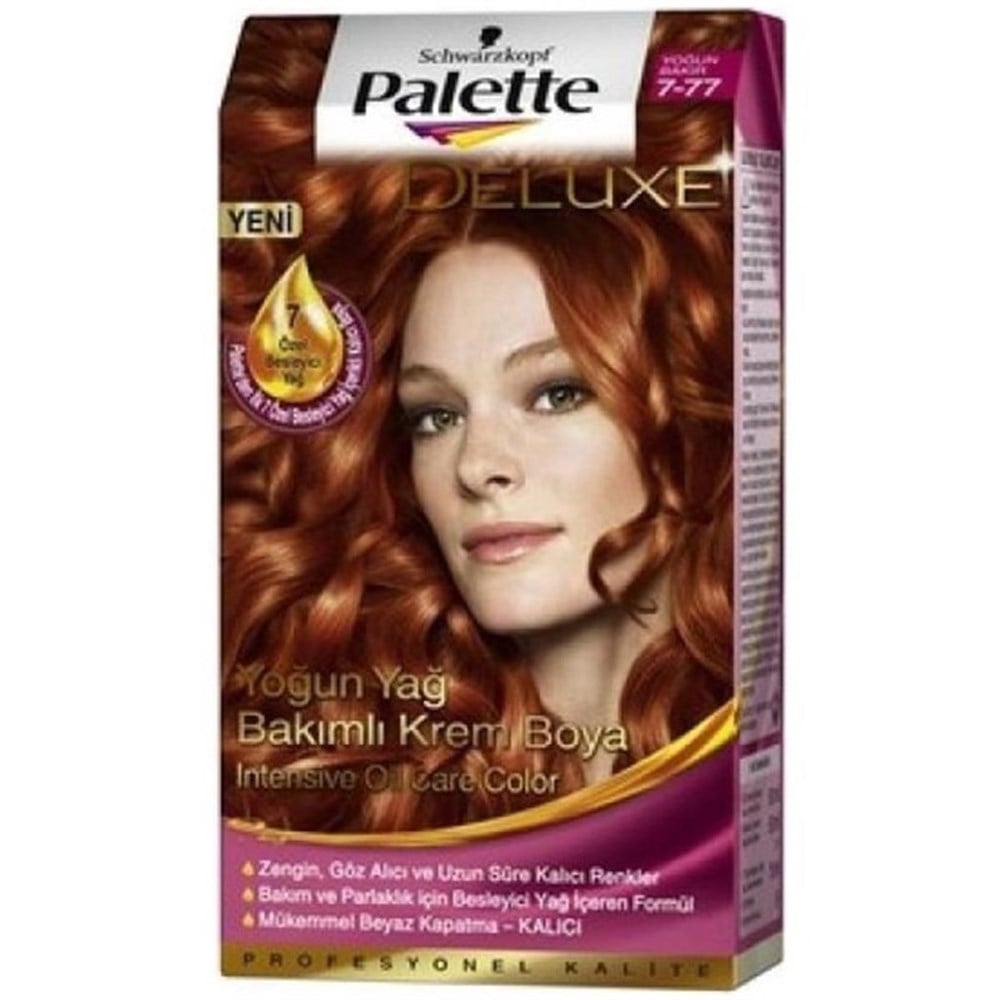 Palette Deluxe Set Saç Boyası 7.77 Yoğun Bakir | Cossta Cosmetic Station