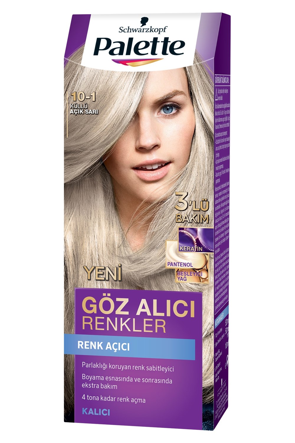 Palette Nc Goz Alıcı Renkler 10-1 Küllü Açık Sarı