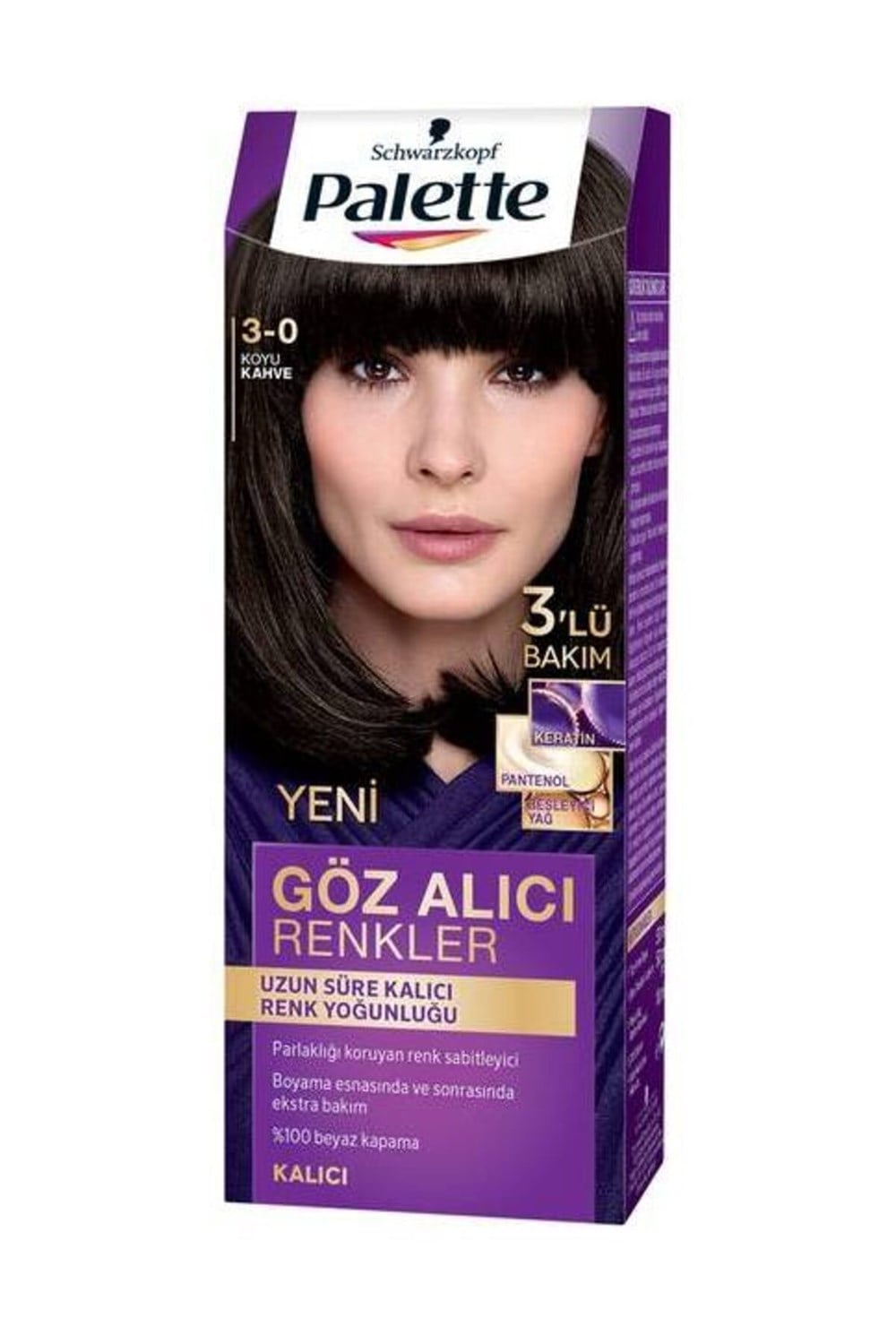 Palette Nc Goz Alıcı Renkler 3-0 Koyu Kahve