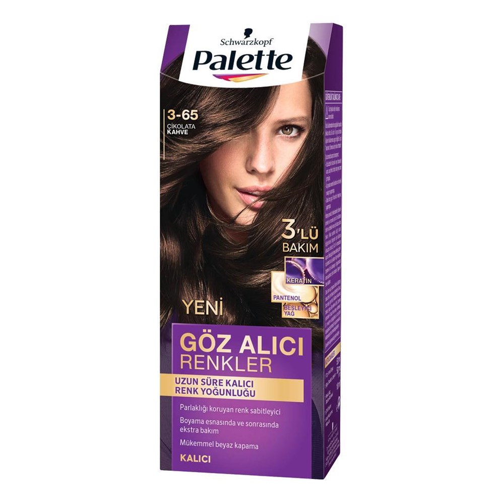 Palette Nc Goz Alıcı Renkler 3-65 Cıkılota Kahve