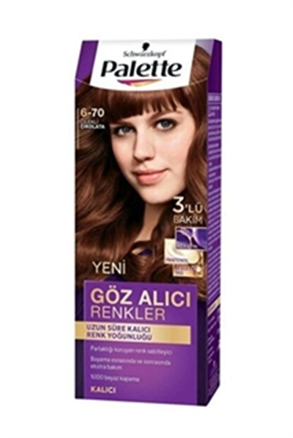 Palette Nc Goz Alıcı Renkler 6-70 Cıleklı Cıkolata 