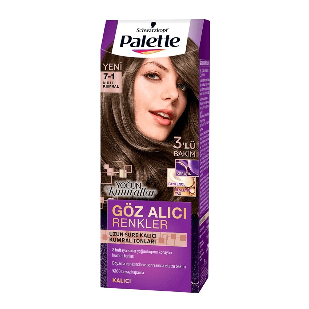 Palette Nc Goz Alıcı Renkler 7-1 Kullu Kumral