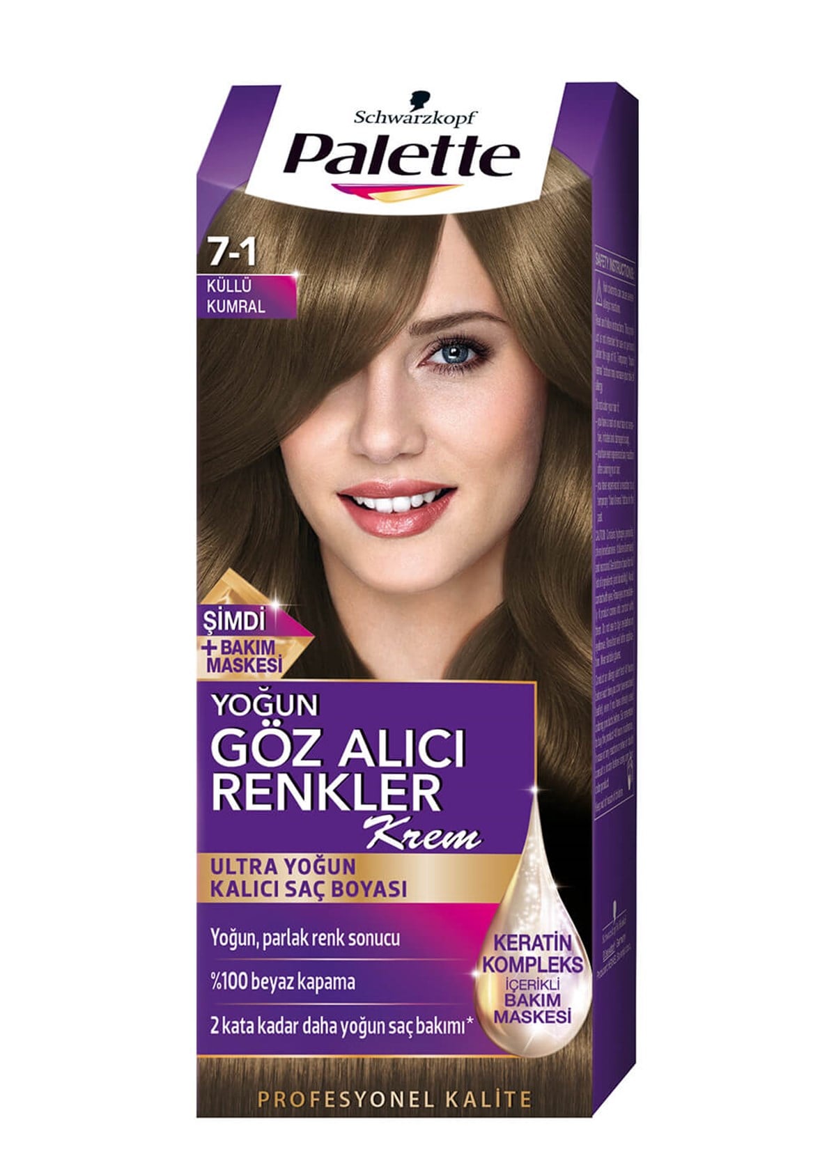 PALETTE NC GOZ ALICI RENKLER 7-1 KULLU KUMRAL