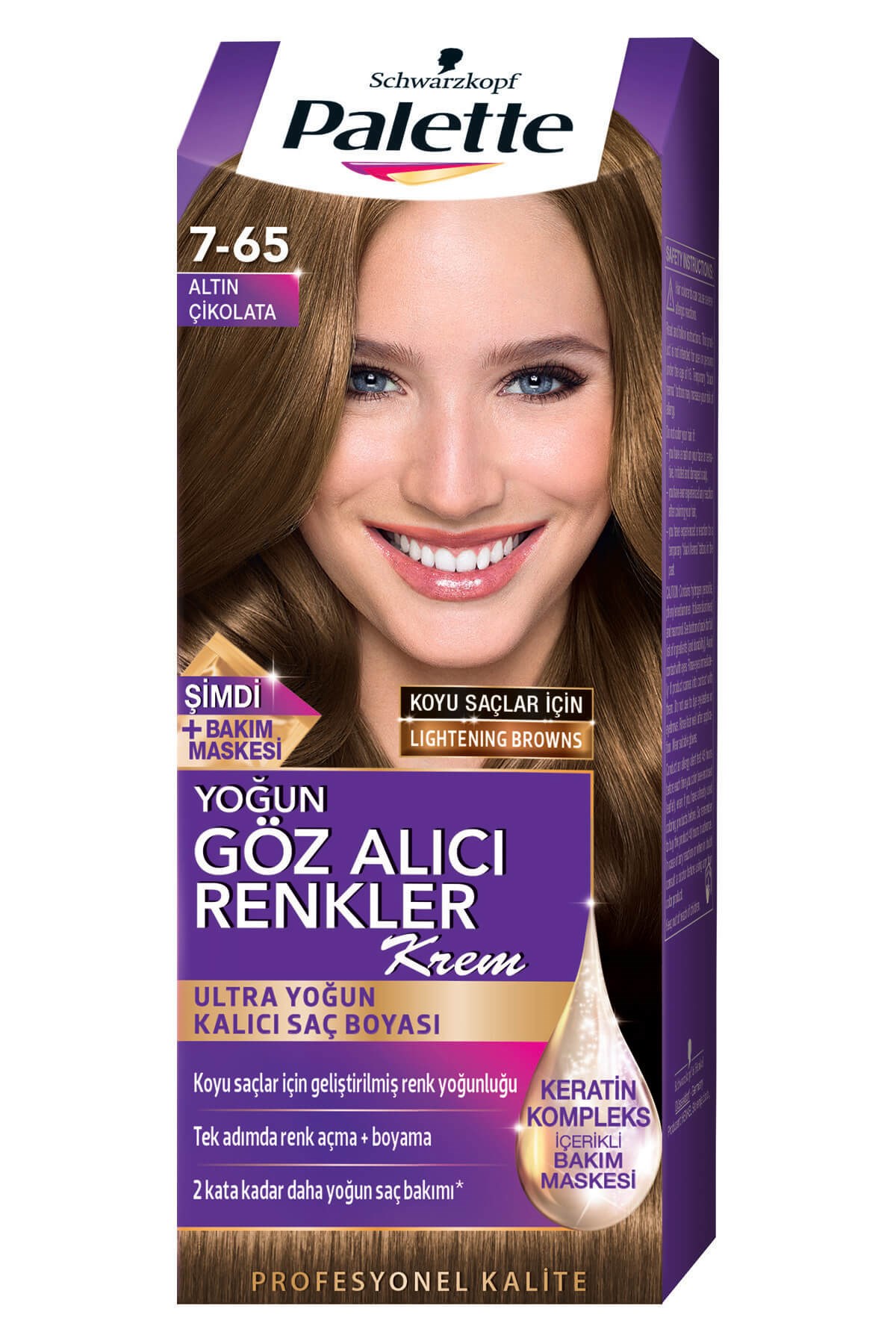 Palette Natural Saç Boyası Göz Alıcı Renkler 7-65 Altın Cikolata | Cossta  Cosmetic Station