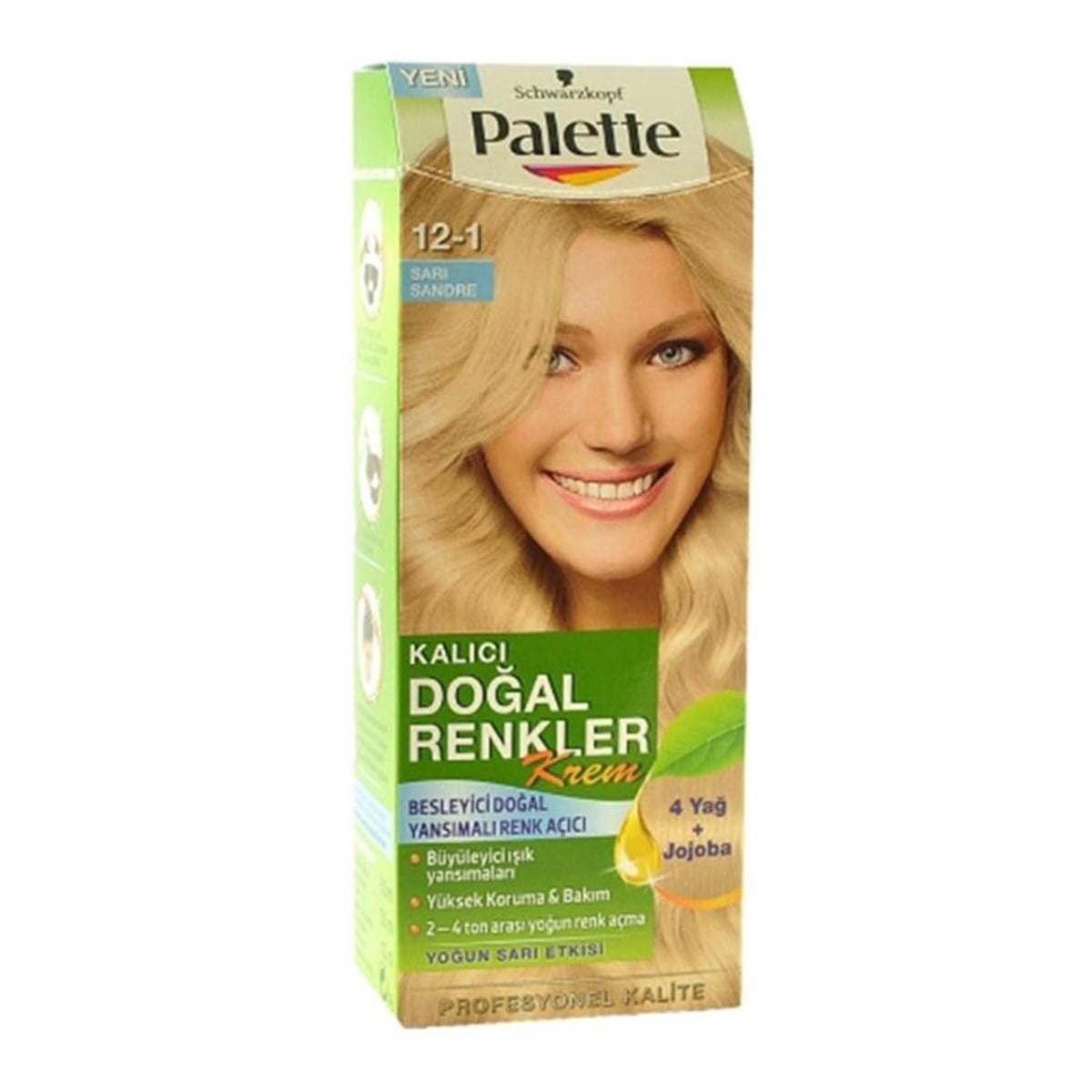 Pallette Saç Boyası 12-1 Sarı Sandre