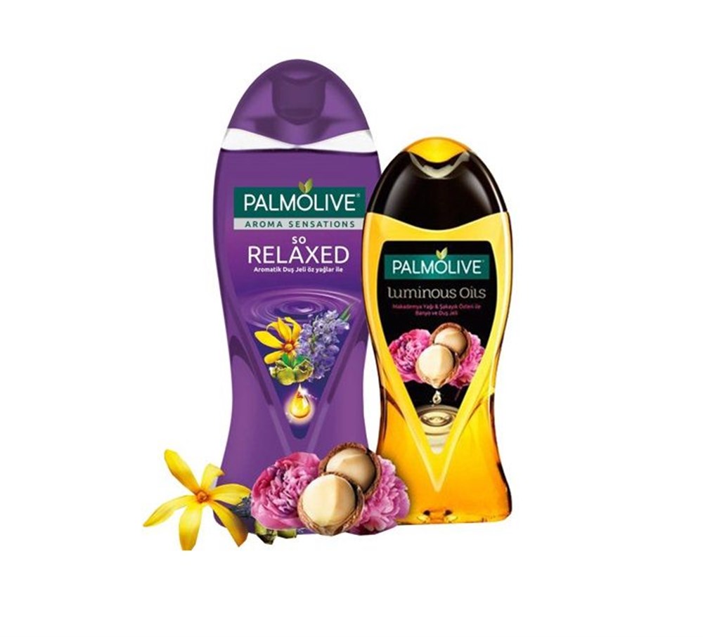 Palmolive Duş Jeli 500 Ml Aroma Sensations + 250 Ml Luminous Oils