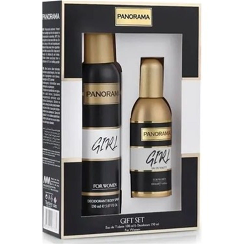 Panoroma Black Her Kadın Parfüm Edt 100 Ml Ve 150 Ml Deodorant Set
