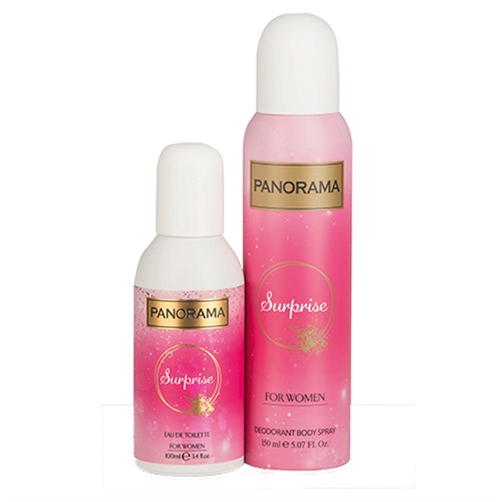 Panoroma Suprise Kadın Parfüm Edt 100 Ml Ve 150 Ml Deodorant Set