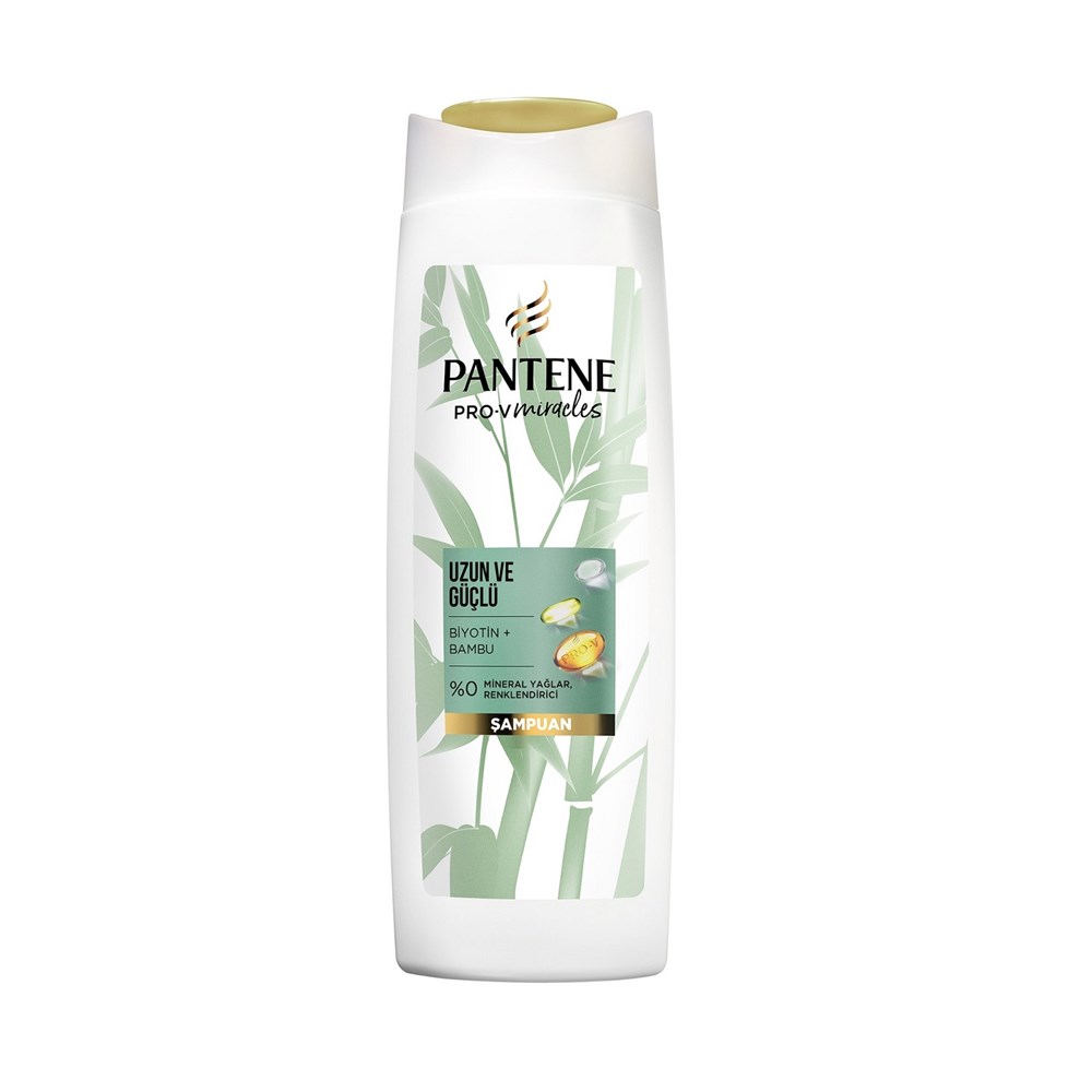 Pantene Şampuan 400 Ml Uzun & Güçlü Biyotin Bambu