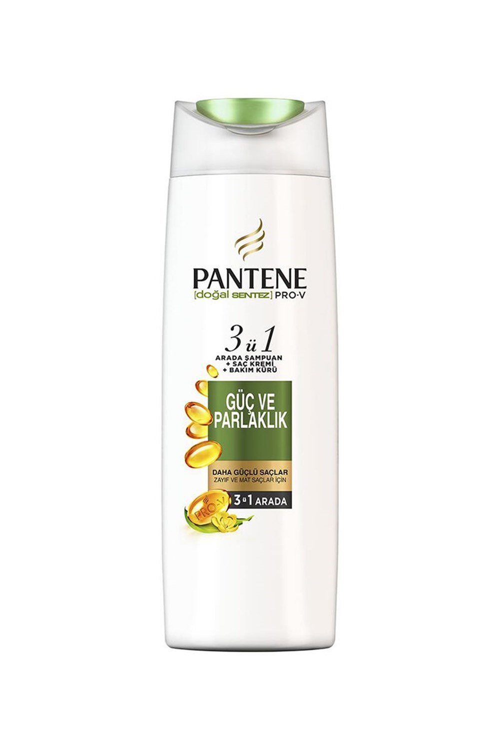Pantene Şampuan Güç Ve Parlaklık 2in1 470 Ml
